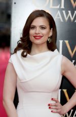 HAYLEY ATWELL at Laurence Olivier Awards in London