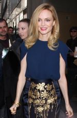 HEATHER GRAHAM Arrives at Today Show in New York