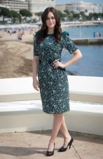 HEATHER LIND Turn Photocall at MIPTV Festival in Cannes