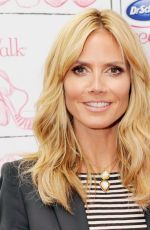 HEIDI KLUM at Dr. Scholl