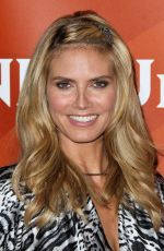 HEIDI KLUM at NBC Universal Summer Press Day