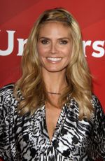 HEIDI KLUM at NBC Universal Summer Press Day