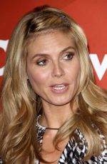 HEIDI KLUM at NBC Universal Summer Press Day