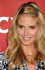 HEIDI KLUM at NBC Universal Summer Press Day