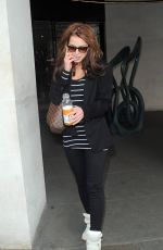 HELEN FLANAGAN Out and About in London