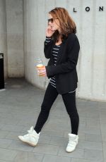 HELEN FLANAGAN Out and About in London
