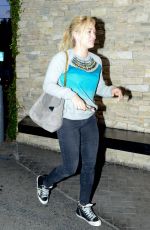 HILARY DUFF ArrivEs at Casa Vega in Sherman Oaks