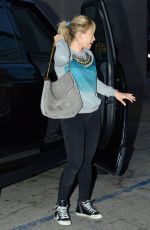 HILARY DUFF ArrivEs at Casa Vega in Sherman Oaks