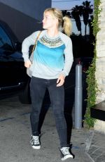 HILARY DUFF ArrivEs at Casa Vega in Sherman Oaks