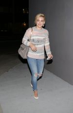 HILARY DUFF at Crossroads Restaurant in West Hollywood
