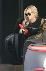 HILARY DUFF at the Gym in West Hollywood