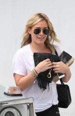 HILARY DUFF in Tights Out in Los Angeles 1804