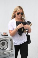 HILARY DUFF in Tights Out in Los Angeles 1804