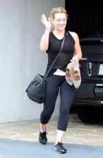 HILARY DUFF Leaves a Gym in West Hollywood 2504
