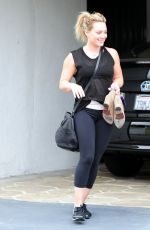 HILARY DUFF Leaves a Gym in West Hollywood 2504