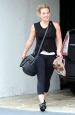 HILARY DUFF Leaves a Gym in West Hollywood 2504