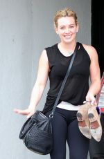 HILARY DUFF Leaves a Gym in West Hollywood 2504