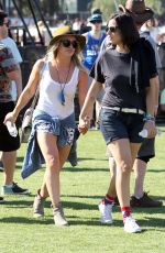 HILARY DUFF Out and About at Coachella