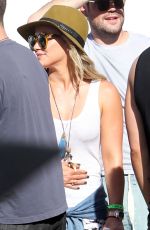 HILARY DUFF Out and About at Coachella