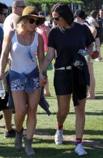 HILARY DUFF Out and About at Coachella
