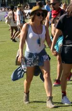 HILARY DUFF Out and About at Coachella