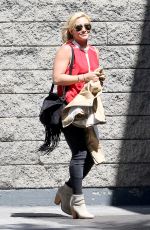 HILARY DUFF Out and About in Beverly Hills