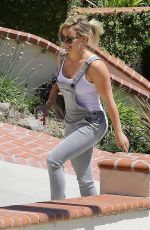 HILARY DUFF Out and About in Woodland Hills