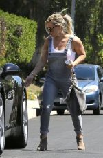 HILARY DUFF Out and About in Woodland Hills