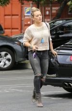 HILARY DUFF Out in West Hollywood 2504