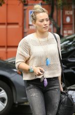 HILARY DUFF Out in West Hollywood 2504