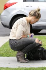 HILARY DUFF Out in West Hollywood 2504