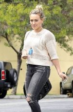 HILARY DUFF Out in West Hollywood 2504
