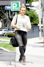 HILARY DUFF Out in West Hollywood 2504