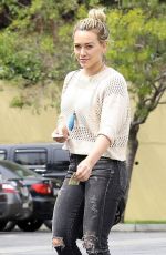 HILARY DUFF Out in West Hollywood 2504