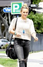 HILARY DUFF Out in West Hollywood 2504