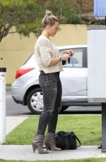 HILARY DUFF Out in West Hollywood 2504