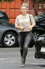 HILARY DUFF Out in West Hollywood 2504