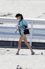 HILARY RODA at Photoshoot for Vogue on the Beach in Malibu