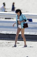 HILARY RODA at Photoshoot for Vogue on the Beach in Malibu