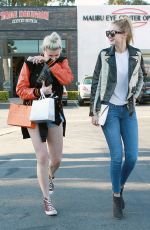 IRELAND BALDWIN and GIGI HADID Out in Malibu