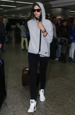 IRINA SHAYK at Sao Paulo International Airport