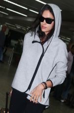 IRINA SHAYK at Sao Paulo International Airport