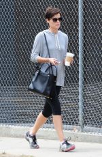 JAMIE ALEXANDER in Leggigns Out and About in West Hollywood