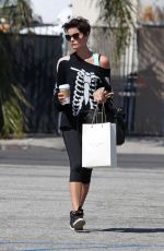 JAMIE ALEXANDER in Leggings Out and About in Los Angeles