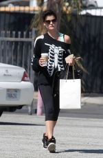 JAMIE ALEXANDER in Leggings Out and About in Los Angeles