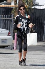 JAMIE ALEXANDER in Leggings Out and About in Los Angeles
