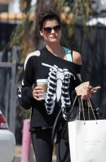 JAMIE ALEXANDER in Leggings Out and About in Los Angeles