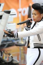 JANELLE MONAE Performs on Today Show