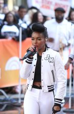 JANELLE MONAE Performs on Today Show