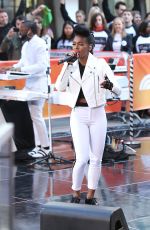 JANELLE MONAE Performs on Today Show